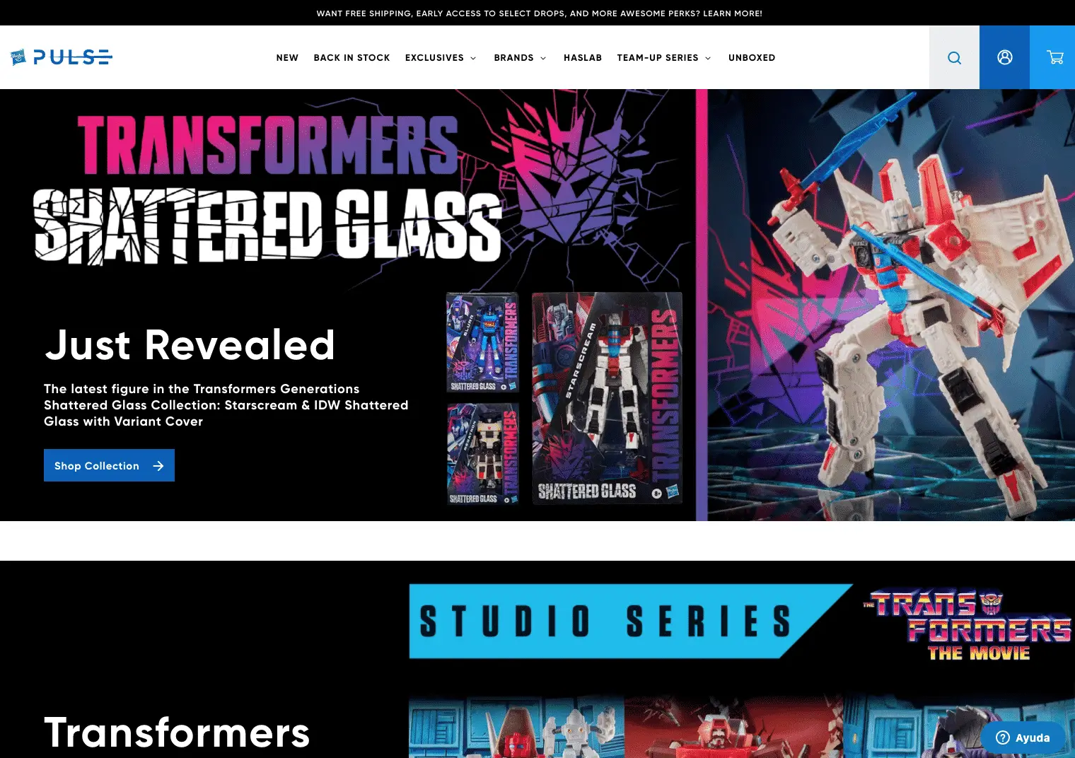 Hasbro Shopify